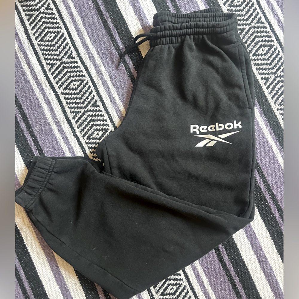 Reebok Black Jogger Sweats